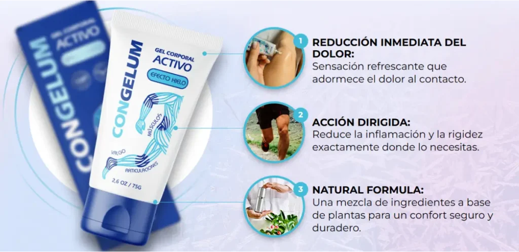 congelum gel precio